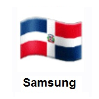Flag of Dominican Republic on Samsung