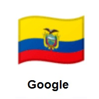 Flag of Ecuador on Google Android
