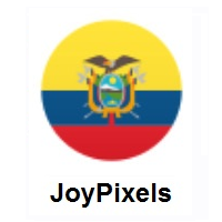 Flag of Ecuador on JoyPixels