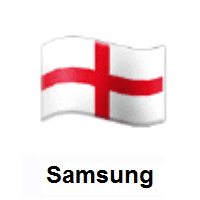 󠁧Flag of England on Samsung