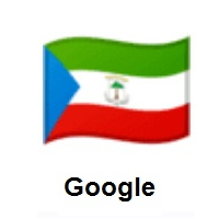 Flag of Equatorial Guinea on Google Android