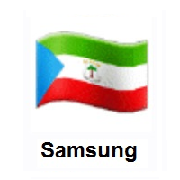 Flag of Equatorial Guinea on Samsung