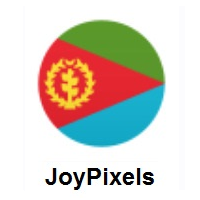 Flag of Eritrea on JoyPixels