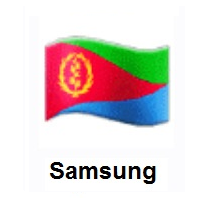 Flag of Eritrea on Samsung