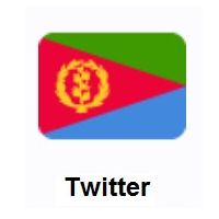 Flag of Eritrea on Twitter Twemoji