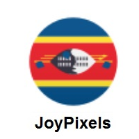 Flag of Eswatini on JoyPixels
