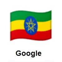 Flag of Ethiopia on Google Android