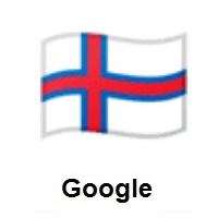 Flag of Faroe Islands on Google Android