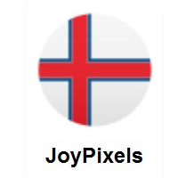 Flag of Faroe Islands on JoyPixels