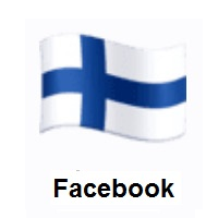Flag of Finland on Facebook