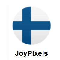 Flag of Finland on JoyPixels