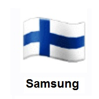 Flag of Finland on Samsung