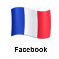 Flag of France on Facebook