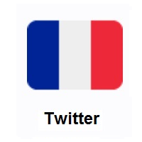 Flag of France on Twitter Twemoji