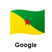 Flag of French Guiana on Google Android