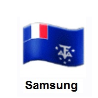 Flag of French Southern Territories on Samsung