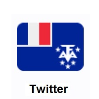 Flag of French Southern Territories on Twitter Twemoji