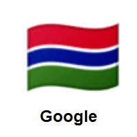 Flag of Gambia on Google Android