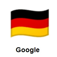 Flag of Germany on Google Android