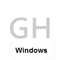 Flag of Ghana on Microsoft Windows
