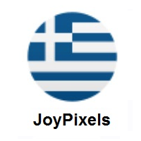 Flag of Greece on JoyPixels