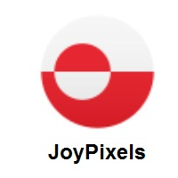Flag of Greenland on JoyPixels