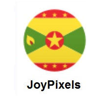 Flag of Grenada on JoyPixels