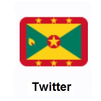 Flag of Grenada on Twitter Twemoji