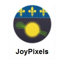Flag of Guadeloupe on JoyPixels
