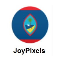 Flag of Guam on JoyPixels