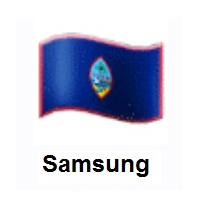 Flag of Guam on Samsung