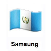 Flag of Guatemala on Samsung
