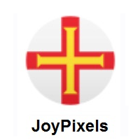 Flag of Guernsey on JoyPixels