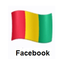 Flag of Guinea on Facebook