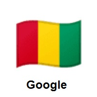 Flag of Guinea on Google Android