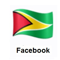 Flag of Guyana on Facebook