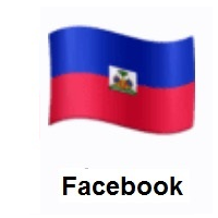 Flag of Haiti on Facebook