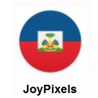 Flag of Haiti on JoyPixels