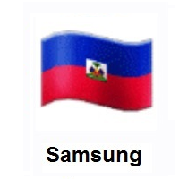 Flag of Haiti on Samsung