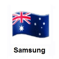 Flag of Heard & McDonald Islands on Samsung