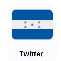 Flag of Honduras on Twitter Twemoji