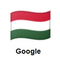 Flag of Hungary on Google Android