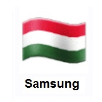 Flag of Hungary on Samsung
