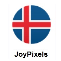 Flag of Iceland on JoyPixels