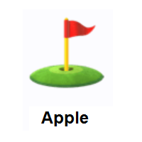 Flag in Hole on Apple iOS