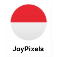 Flag of Indonesia on JoyPixels