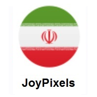 Flag of Iran on JoyPixels