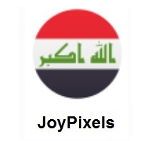Flag of Iraq on JoyPixels