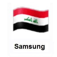Flag of Iraq on Samsung