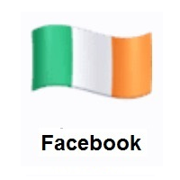 Flag of Ireland on Facebook